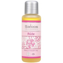 Tělový a masážní olej Růže 50ml - SALOOS