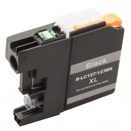 Cartridge Brother LC-123Bk (LC-123) černá (black) - J470DW, J132W, J152W, J552 - kompatibilní inkoustová náplň