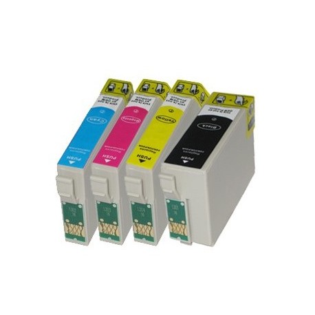 Sada 4ks Epson T2715 27XL (T2711,T2712,T2713,T2714) - komp. inkoustové náplně (cartridge) - Epson Workforce Pro WF-3620,WF-7110