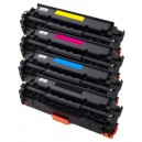 4x Toner HP CE410X, CE411A, CE412A, CE413A (305X, 305A) LaserJet 300 Color M351A / 400 Color M475DW - C/M/Y/K kompatibilní