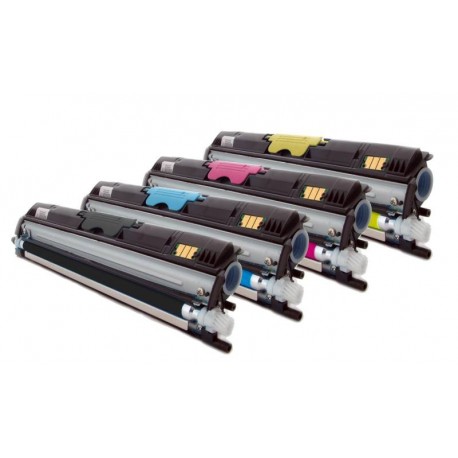 4x Toner Epson pro C1600, CX16, CX16DN (C13S050557, C13S050556, C13S050555 ,C13S050554)- C/M/Y/K kompatibilní