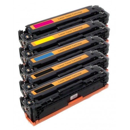 5x Toner Canon CRG-716 LBP-5050, MF-8050, MF-8030 (1980B002AA, 1977B002AA, 1979B002AA, 1978B002AA) - C/M/Y/K kompatibilní