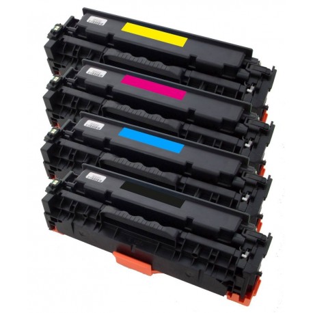 4x Toner Canon CRG-718 (CRG-718Bk, CRG-718C, CRG-718M, CRG-718Y) - LBP-7200CDN, MF8330CDN, MF8350CDN - C/M/Y/K komp.