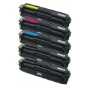 5x Toner Samsung CLT-P504S (P504C, K504s, Y504S, M504S, C504S) C/M/Y/2x K kompatibilní - CLP-415 / CLP-415N / CLX-4195N