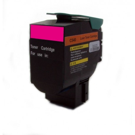 Toner Lexmark C540H2MG červený (magenta) 2000 stran kompatibilní - C540, C544, X544