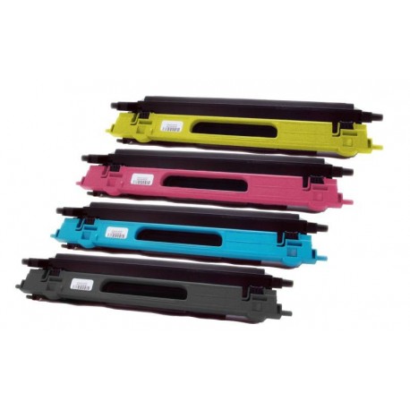 4x Toner Brother TN-135 (TN-135BK, TN-135Y, TN-135C, TN-135-M) - C/M/Y/K kompatibilní - DCP-9040, MFC-9450, HL-4050 