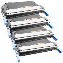 4x Toner HP Q6470A, Q6471A, Q6472A, Q6473A (Q6470, Q6471) -  Color LaserJet 3600, 3800, CP3505 - C/M/Y/K kompatibilní