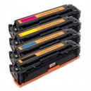 4x Toner HP CF400X, CF401X, CF402A, CF403X 201X pro Color LaserJet Pro M252dw, M252n, M277dw, M277n MFP - C/M/Y/K kompatibilní