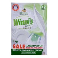 Winni's Sale 1kg -  Přírodní mořská sůl do myčky nádobí -MADEL