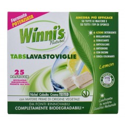 Winni’s Tabs Lavastoviglie 5 in 1  25ks - Hypoalergenní multifunkční tablety do myčky nádobí - MADEL